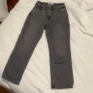 Abercrombie Curve Love jeans - The Ankle Straight Ultra High Rise